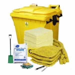 900 Litre Chemical Wheeled Bin Spill Kit